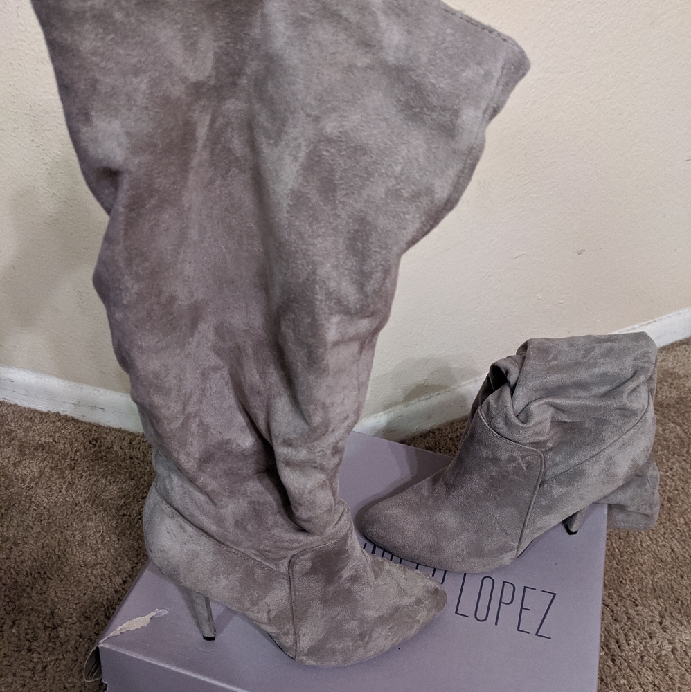 Knee high boots